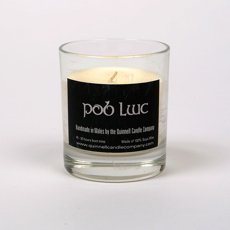 Pob Lwc - Small Candle Glass